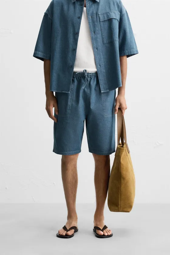 ДЖИНСОВЫЕ ШОРТЫ RELAXED FIT
