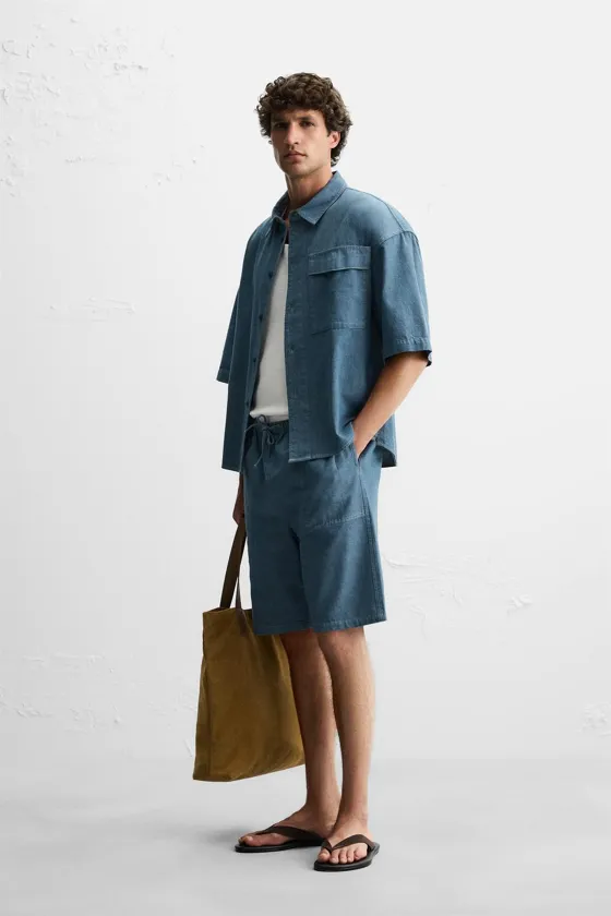 ДЖИНСОВЫЕ ШОРТЫ RELAXED FIT