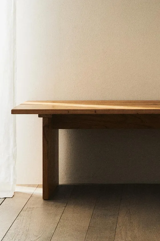 Cкамья elm wood с полками