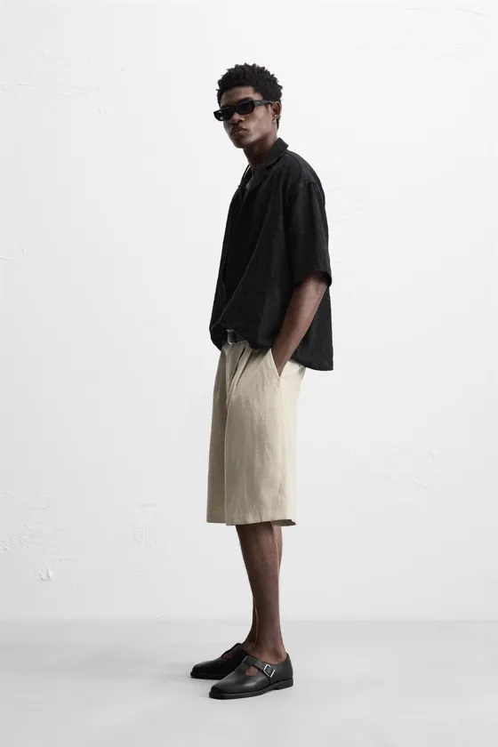 ЖАККАРДОВАЯ РУБАШКА RELAXED FIT