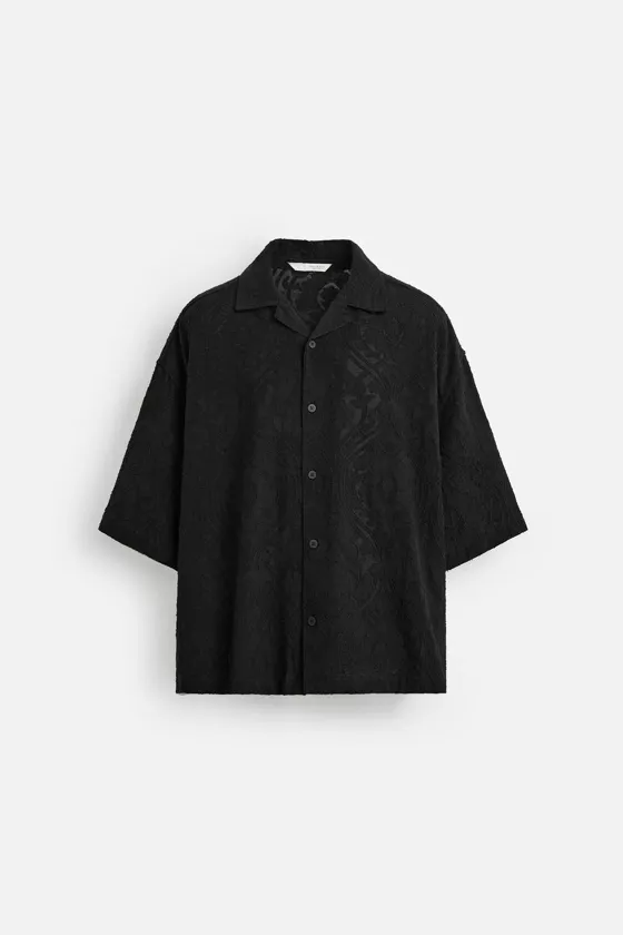 ЖАККАРДОВАЯ РУБАШКА RELAXED FIT
