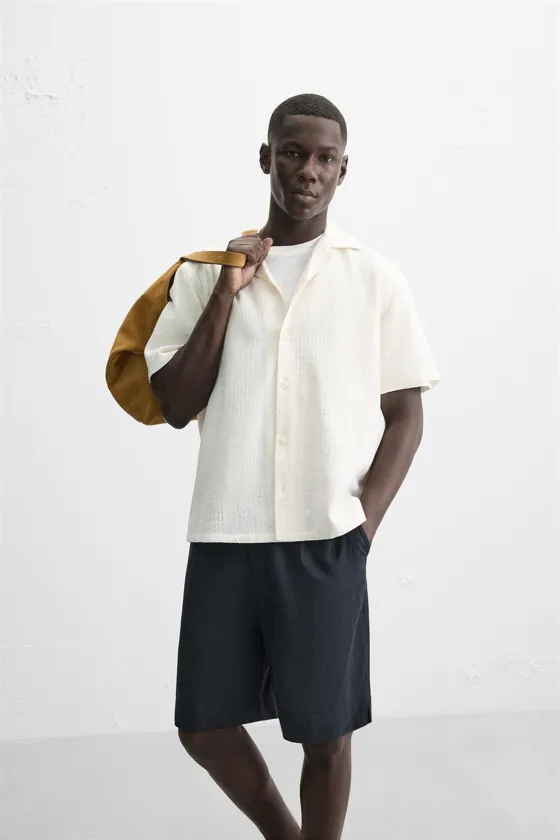 ЖАККАРДОВАЯ РУБАШКА RELAXED FIT