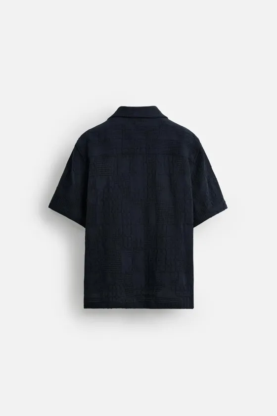 ЖАККАРДОВАЯ РУБАШКА RELAXED FIT