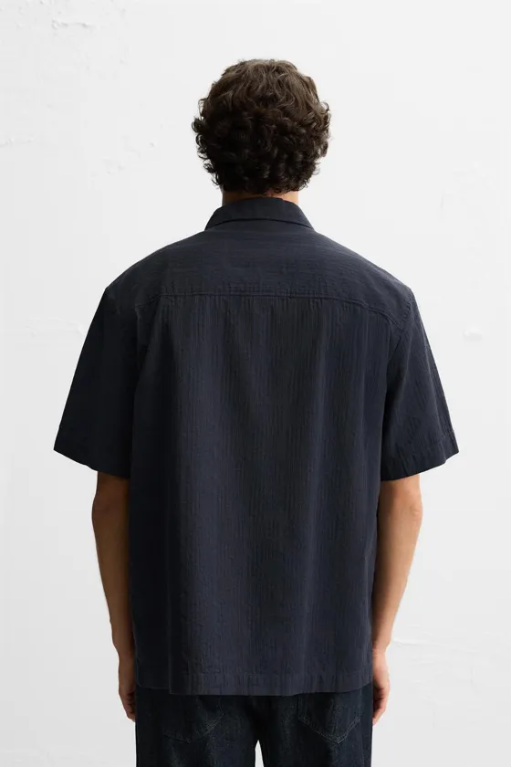 РУБАШКА JACQUARD ИЗ ХЛОПКА И ЛИОЦЕЛЛА