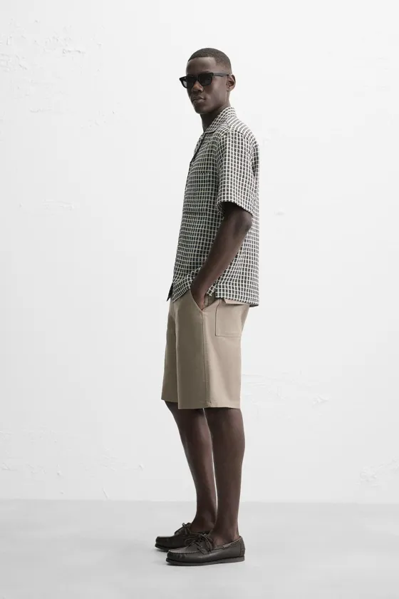 РУБАШКА RELAXED FIT В КЛЕТКУ