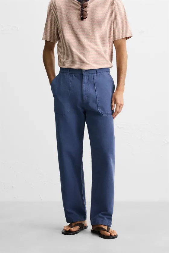 ХОЛЩОВЫЕ БРЮКИ SKINNY FIT