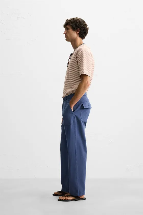 ХОЛЩОВЫЕ БРЮКИ SKINNY FIT