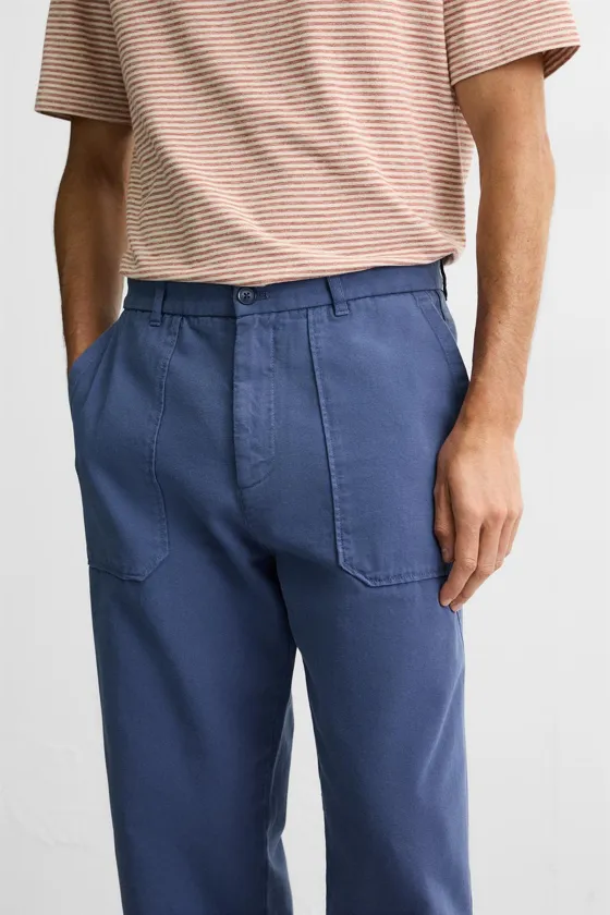 ХОЛЩОВЫЕ БРЮКИ SKINNY FIT