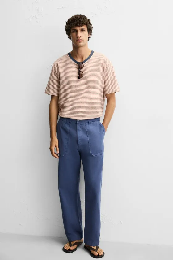ХОЛЩОВЫЕ БРЮКИ SKINNY FIT