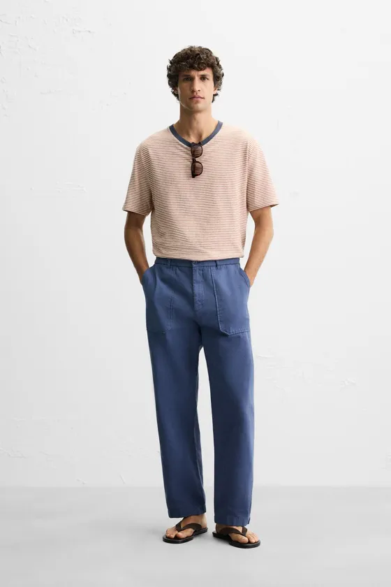 ХОЛЩОВЫЕ БРЮКИ SKINNY FIT