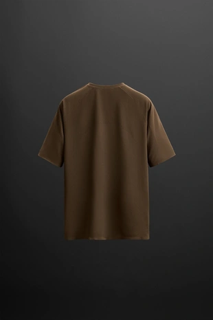 Футболка из рельефной ткани с перфорацией- Заказать в России