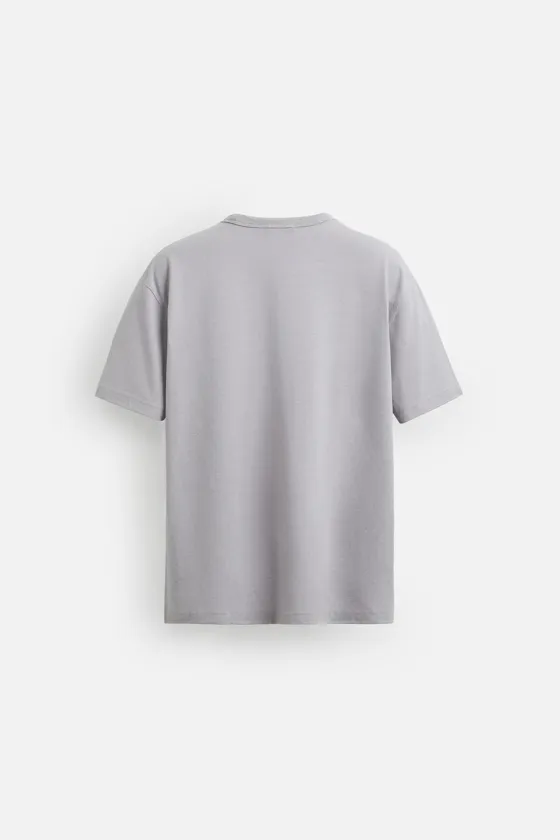 ФУТБОЛКА REGULAR FIT ИЗ СМЕСОВОЙ КОНОПЛИ