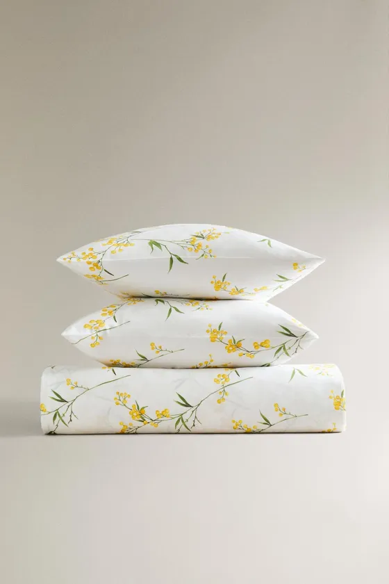 Покрывало mimosa print sateen duvet