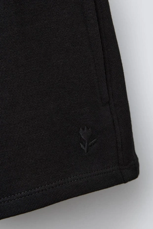 Шорты из мягкой ткани с вышивкой