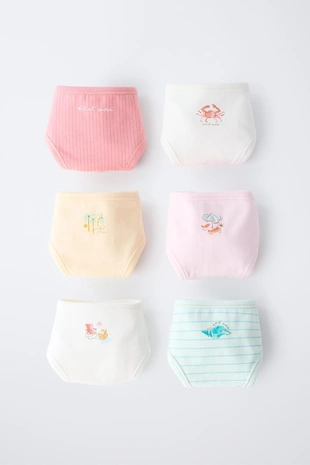 Набор трусиков с принтом для детей от 6 до 14 лет- Заказать в России