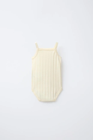 3-пакет ребристых боди с вырезами - Заказать в России