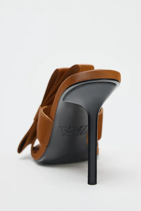 БОСОНОЖКИ С БАНТОМ СБОКУ