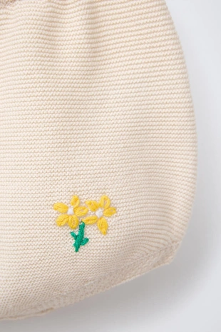 Трикотажные трусы с цветочной вышивкой- Заказать в России