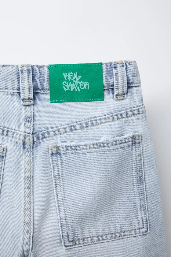ДЖИНСОВЫЕ ШОРТЫ RELAXED BAGGY