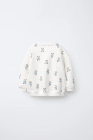 Толстовка с принтом «медвежата»- Заказать в России