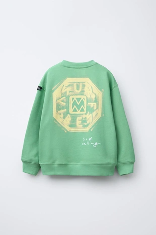 Купить Zara Толстовка с принтом «серфинг»