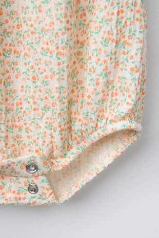 Боди с цветочным узором- Заказать в России