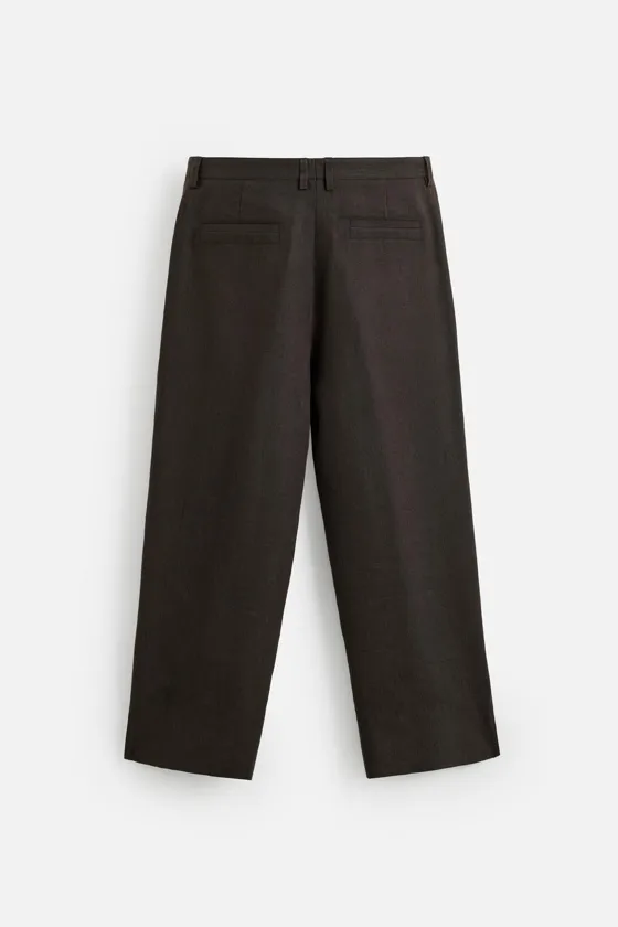 БРЮКИ RELAXED FIT С РАЗРЕЗАМИ