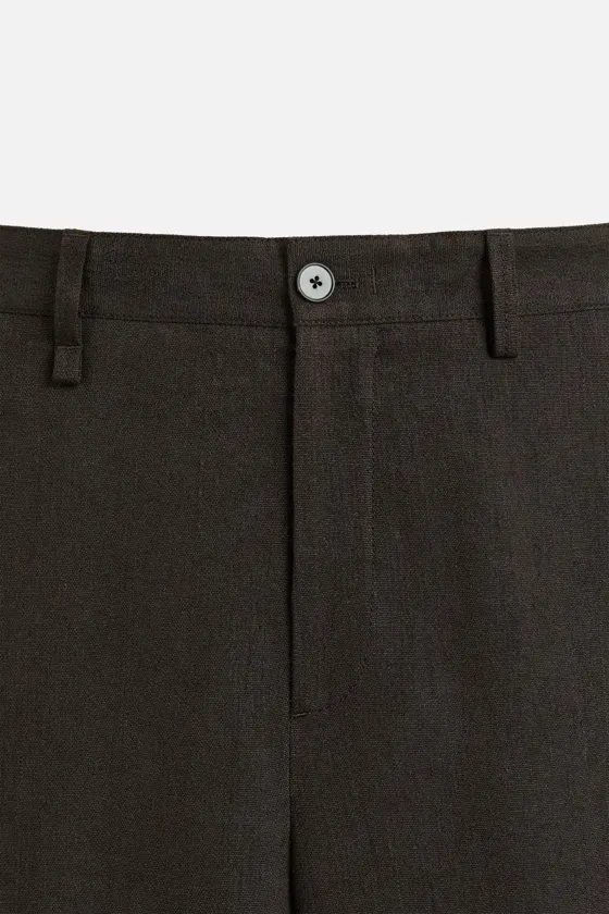 БРЮКИ RELAXED FIT С РАЗРЕЗАМИ