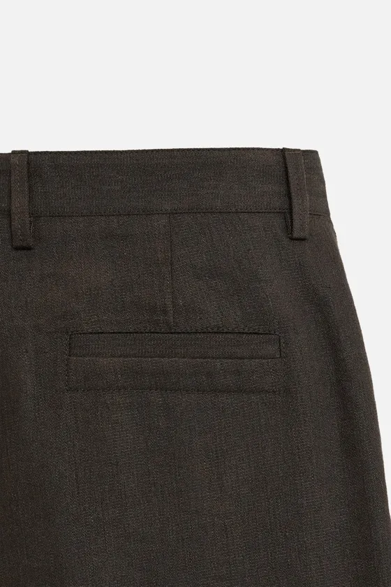 БРЮКИ RELAXED FIT С РАЗРЕЗАМИ
