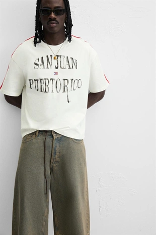 Топ с вышивкой  флаг - Заказать в России