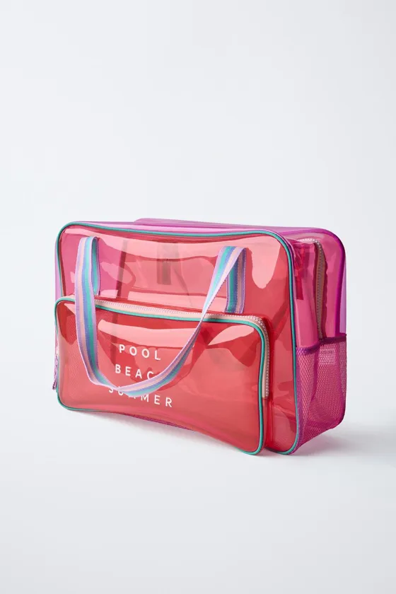 БОЛЬШАЯ ПЛЯЖНАЯ СУМКА-БОУЛИНГ