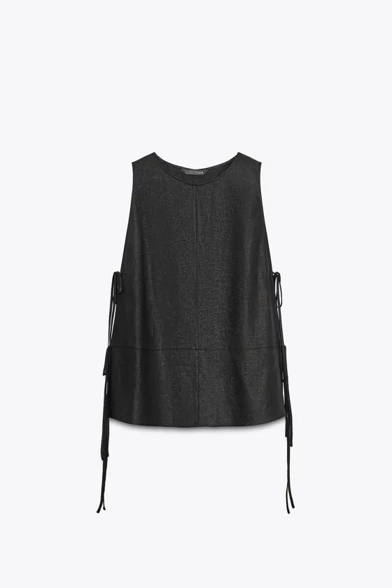 ТОП ИЗ СМЕСОВОГО ЛЬНА — ZW COLLECTION