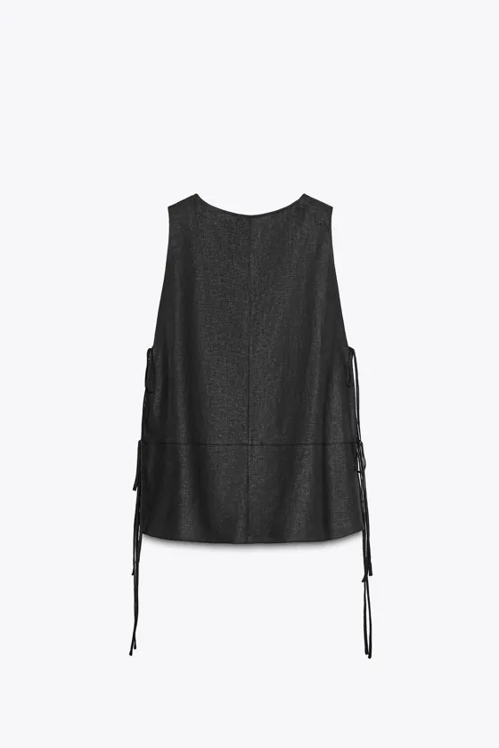 ТОП ИЗ СМЕСОВОГО ЛЬНА — ZW COLLECTION