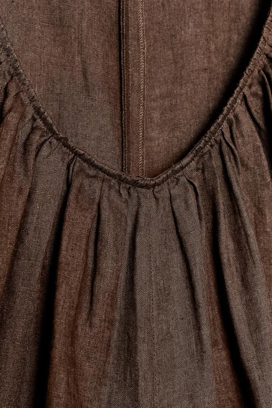 КОМБИНЕЗОН ИЗ 100% ЛЬНА — коллекция Zara «ZW»