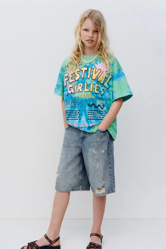 ФУТБОЛКА TIE DYE С ТЕКСТОМ