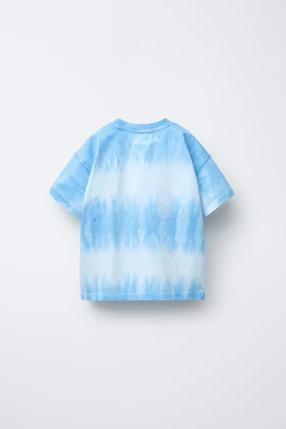 ФУТБОЛКА TIE-DYE С ВЫШИВКОЙ