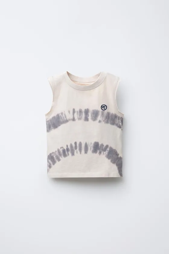 ФУТБОЛКА TIE-DYE С ВЫШИВКОЙ