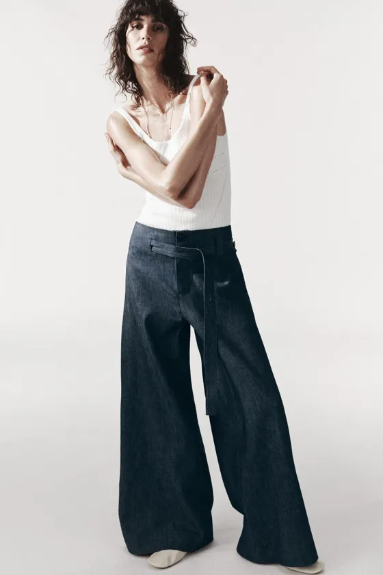 БРЮКИ WIDE LEG — ZW COLLECTION