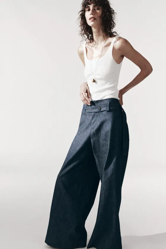 БРЮКИ WIDE LEG — ZW COLLECTION