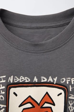 Футболка с принтом- Заказать в России