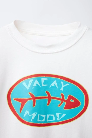 Футболка с принтом