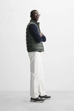 Легкий стеганый жилет- Заказать в России