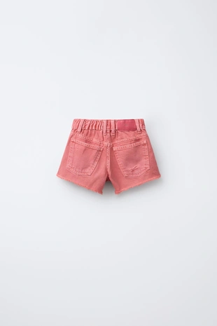 Купить Zara Джинсовые шорты с разрезами
