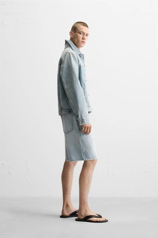 Базовая джинсовая куртка- Заказать в России