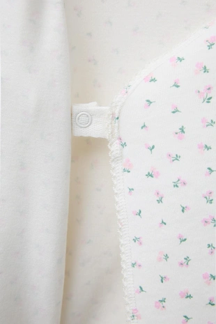 Комплект из футболки и леггинсов с цветочным принтом- Заказать в России