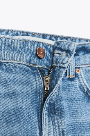 JEANS Z1975 90'S STRAIGHT HIGH-WAIST BELTED- Заказать в России