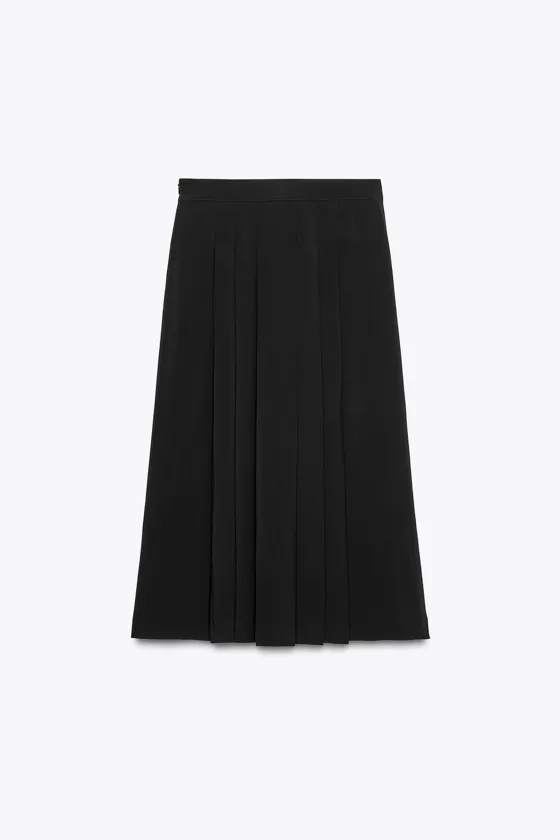 Юбка миди из коллекции zara женщин