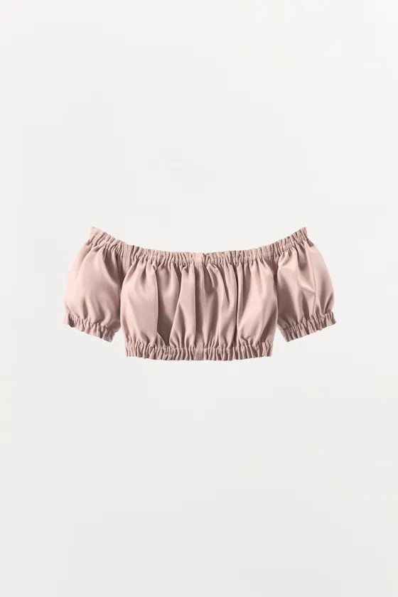 ТОП ИЗ 100% КОЖИ СО СБОРКАМИ