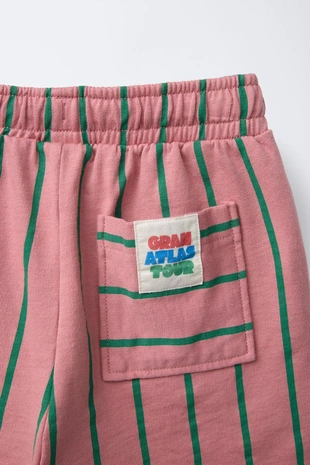 Pastel pink | 6208/953/621 - Zara Шорты в полоску