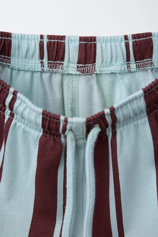 Брюки карго в полоску- Заказать в России